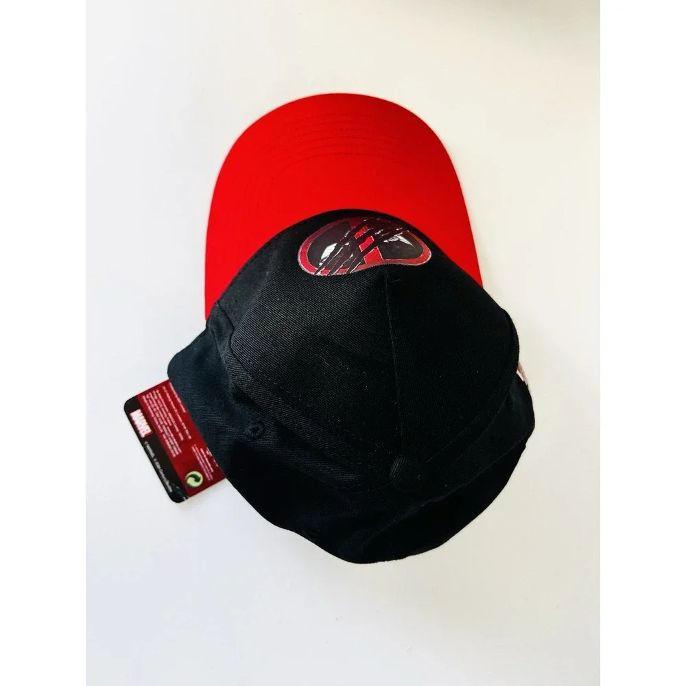 Marvel Deadpool & Wolverine Movie Promo Snapback Hat Baseball Cap NEW‎ With Tags